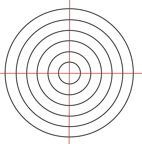 Concentric Circles Template